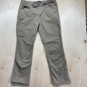 Ariat Rebar M7 Slim Straight 39x30 Jeans Tan Brown Khaki